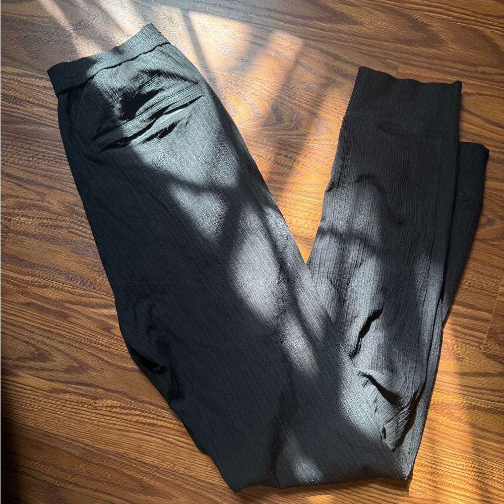 Armani textured joggers